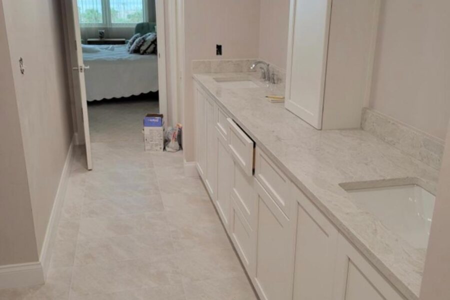 Bathroom Painting & Cabinetry